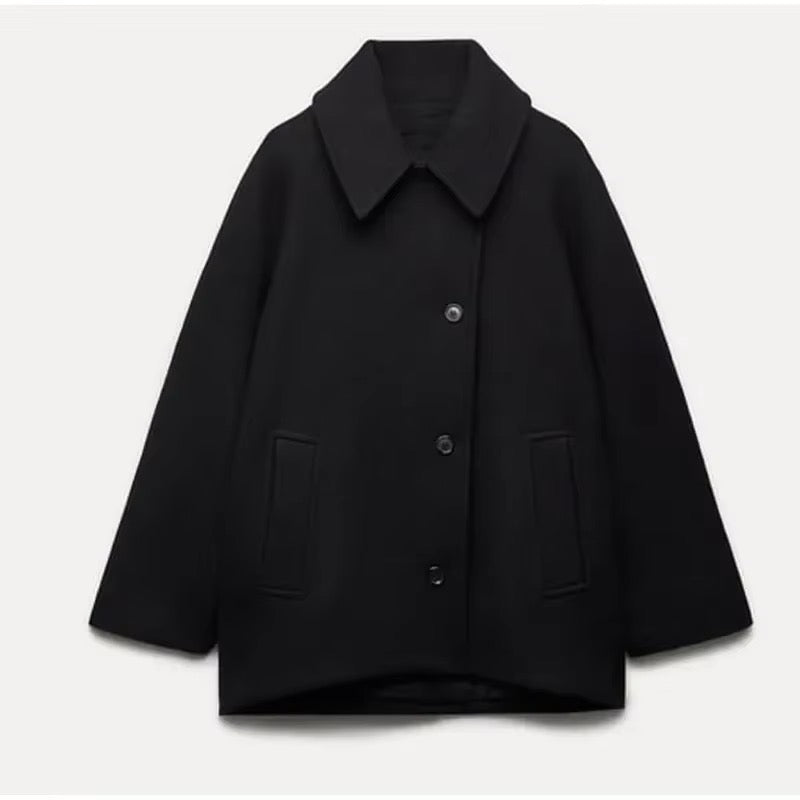 Navero | Oversized wool coat
