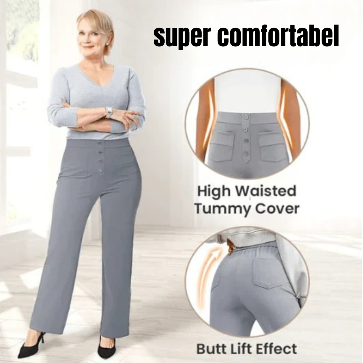 Ella - High Waist Stretch