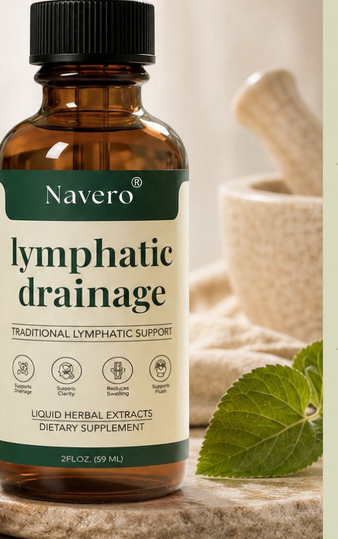 Navero Lymphatic Drainage Druppels 60 ml