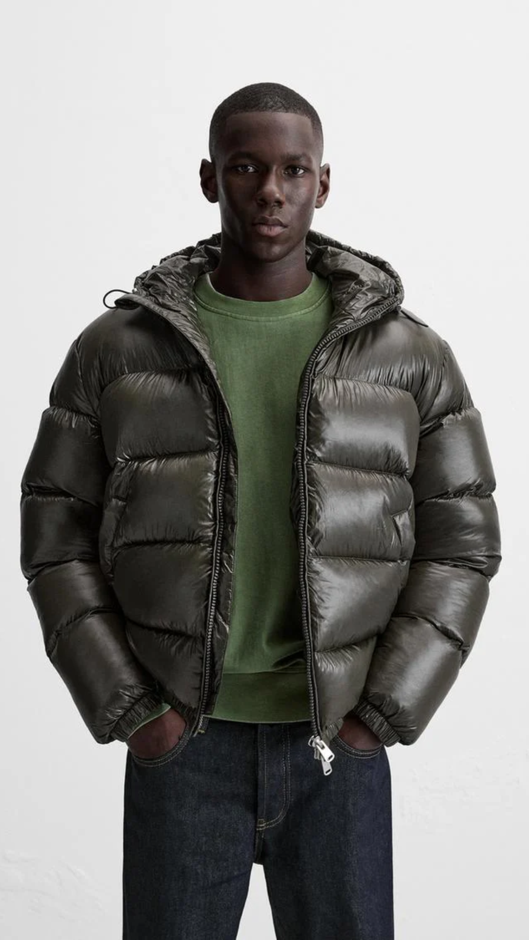 Navero | 100% Feather Down Puffer Jacket