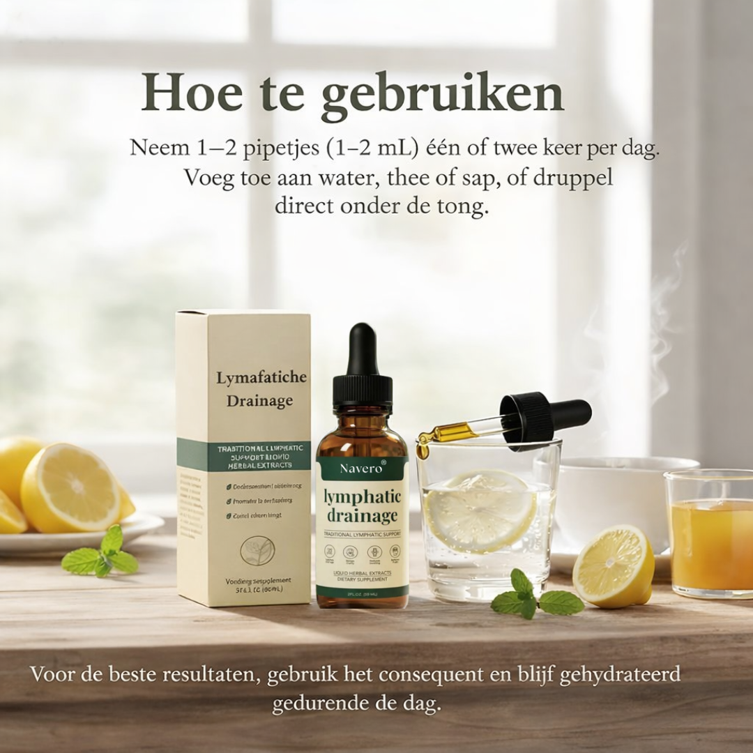 Lymphatic Drainage Druppels